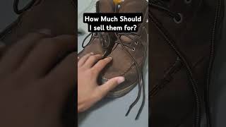 Selling timberland boots on Facebook Marketplace #vlog #sidehustle #marketplace