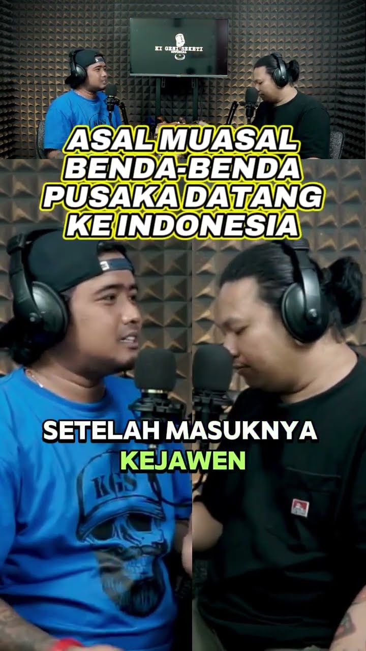 Asal Muasal Benda Pusaka Datang Ke Indonesia - YouTube