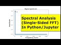 Spectral Analysis (Single-Sided FFT) with Python and Jupyter