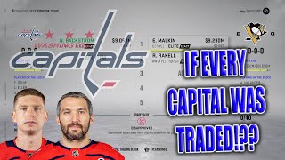 What If EVERY Washington Capitals Player Was TRADED? NHL 22