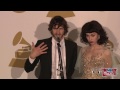 gotye u0026 kimbra interview 2013 grammy awards backstage