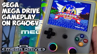 Testing Sega Mega Drive games on the RG406V