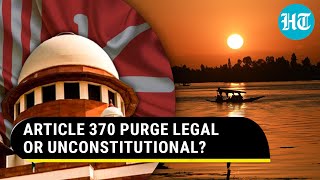 SC Verdict On Article 370: All You Need To Know About Upcoming Landmark Judgment On J&K