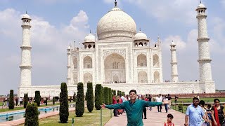 Taj Mahal (agra india) full tour //TajMahal Pahuch Gye🤔