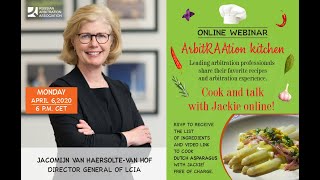 ArbitRAAtion Kitchen with Jacomijn van Haersolte-van Hof (LCIA) - Asparagus. Season 1 Episode 1