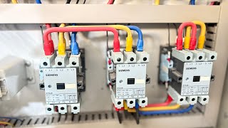 How To Make Electrical Control DB in Star Delta Statar Connection.@Electricalpanel010