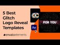 5 Best Glitch Logo Reveal Templates for Premiere Pro