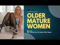 Older Women OVER 50 | Best Fashion Tips For Natural Older Women