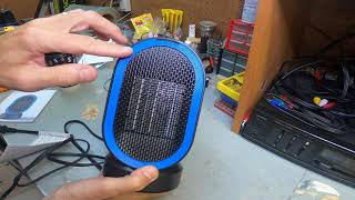 NOZZKOOP Electric Ceramic Heater Unboxing and Review