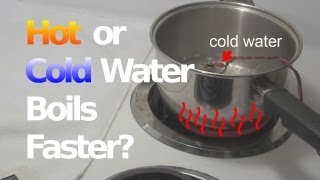Does Cold or Hot Water Boil Faster?