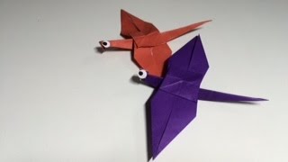 折り紙 トンボ 難易度★☆☆origami dragonflies Level one