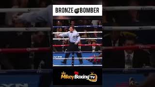 DEONTAY WILDER KNOCKOUTS #fight #shorts Bronze bomber