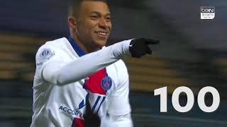 Kylian Mbappé: Watch his 100 goals for PSG!
