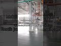 mgo magnesium oxide board machine running workshop