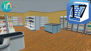 Supermarket Simulator #17: nouvelle étape : belle zone surgelée enfin là, licence en vue