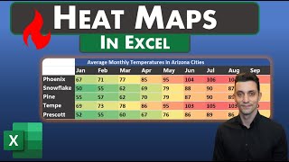 Excel Tips - Creating Heat Maps