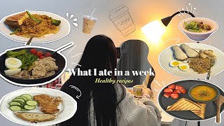 [VLOG] What I ate in a week || Healthy recipes || Life in India ||