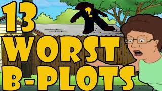 13 Worst B-Plots