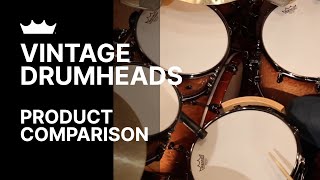 Vintage Drumheads Comparison | Remo