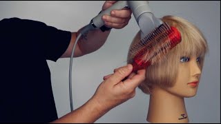 Quick And Easy Flat Wrap Blow Dry Tutorial