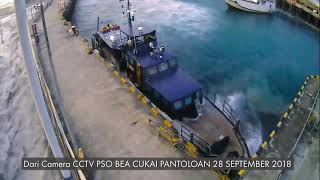 CCTV TSUNAMI 28 September 2018 - PANTOLOAN PALU