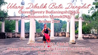 Udang Dibalik Batu Dangdut-Line Dance.Choreo:Swesty Budianingsih(INA)&Roosamekto Mamek(INA).Oct 2024