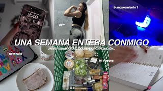 ✨UNA SEMANA ENTERA Y PRODUCTIVA CONMIGO✨ *exámenes finales* | nuevas uñas, gym, organización...