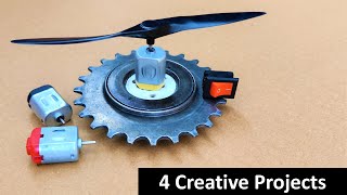 Top 4 Simple and Creative DC Motor Projects - A2C