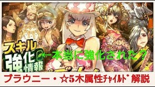 【デスチャ攻略】ブラウニー・☆5木属性チャイルド性能紹介【デスティニーチャイルド　DESTINY CHILD】