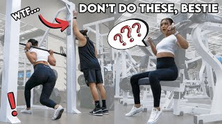 6 "MISTAKES" TO AVOID AT THE GYM