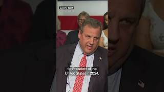 Chris Christie Enters 2024 Presidential Race