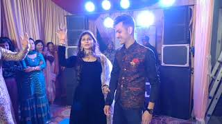 Bride's surprise for her Brother ❤️| Sangeet Night | Mohisha Wedding | Bride solo | Janvi Sukhija