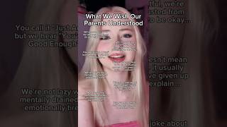 What We Wish Our Parents Understood #dandelions