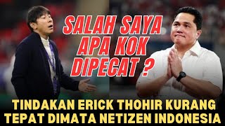 KESALAHAN FATAL ATAS PEMECATAN SHIN TAE_YONG OLEH KETUM PSSI ERICK THOHIR - DEDDY CORBUZIER