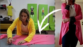 ABRIGO INCREÍBLEMENTE FÁCIL, SIN MOLDE -SUPER EASY COAT WITHOUT MOLDS-Fabiana Marquesini - 529