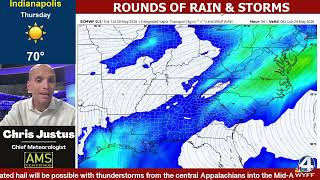New Rain Totals & Timing