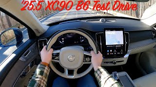 2025.5 Volvo XC90 (B6 Ultra) - POV Test Drive