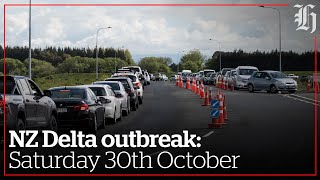 NZ Delta Outbreak | Saturday 30th Oct Wrap | nzherald.co.nz