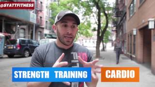 CARDIO OR WEIGHT LIFTING? (WHAT'S BETTER & WHICH COMES FIRST?)
