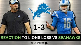 Lions Rumors & News After 48-45 Loss vs Seahawks| Dan Campbell, Jared Goff, Amon-Ra St. Brown