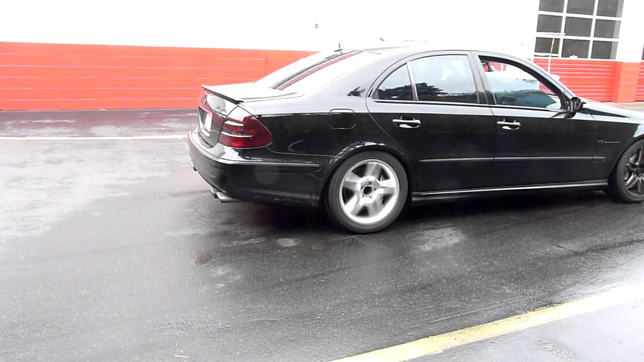 E55 Amg Mercedes Burnout Youtube