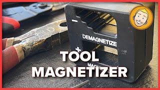 How to MAGNETIZE YOUR TOOLS! - Katzco Magnetizer-Demagnetizer - TOOL OF THE WEEK