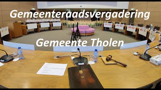 Gemeenteraadsvergadering Tholen - 16 juni 2022 - Omroep Tholen