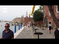 venice italy redentore decorations morning walk