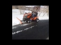 Husqvarna plowing snow 2018