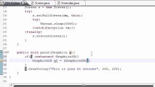 How to Make Text Smooth in Java Programming