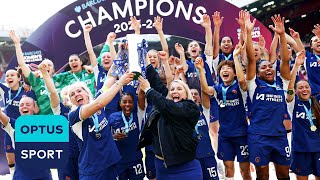 CHELSEA LIFT THE WOMEN'S SUPER LEAGUE TITLE 🏆 Record fifth consecutive for the B
