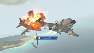 Fighter Planes Skirmish Battle | Sky Warriors Mobile Game Review