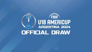 LIVE DRAW | FIBA U18 Americup 2024