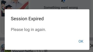 session expired please login again facebook problem solve 2025
